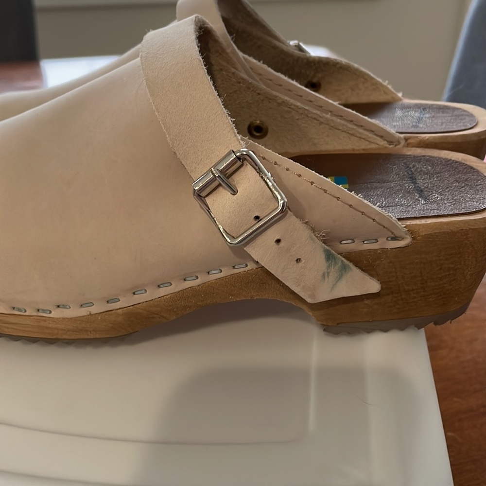 Mia Clog Ivory 7 - Picture 4 of 10